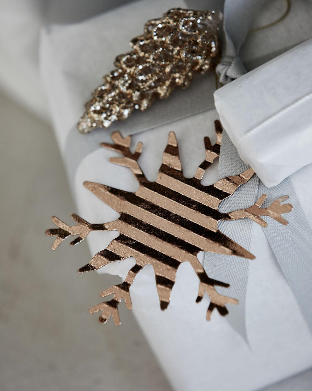 Ornement Cristal de Glace, Laiton.