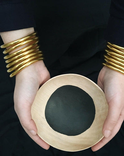 Bracelet Bouddhiste Officiel - Or Epais.