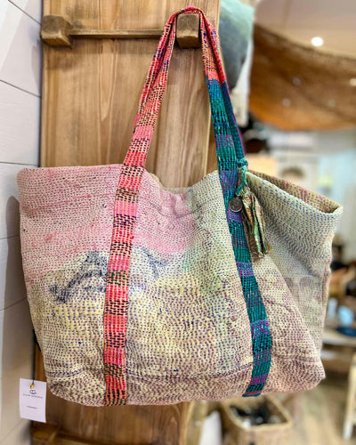 Sac Vintage Kantha ALIYA - sable.