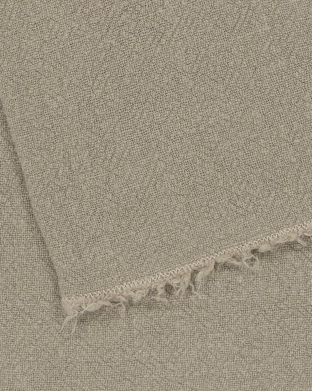 Pack de 6 serviettes de table en lin brut, Naturel.