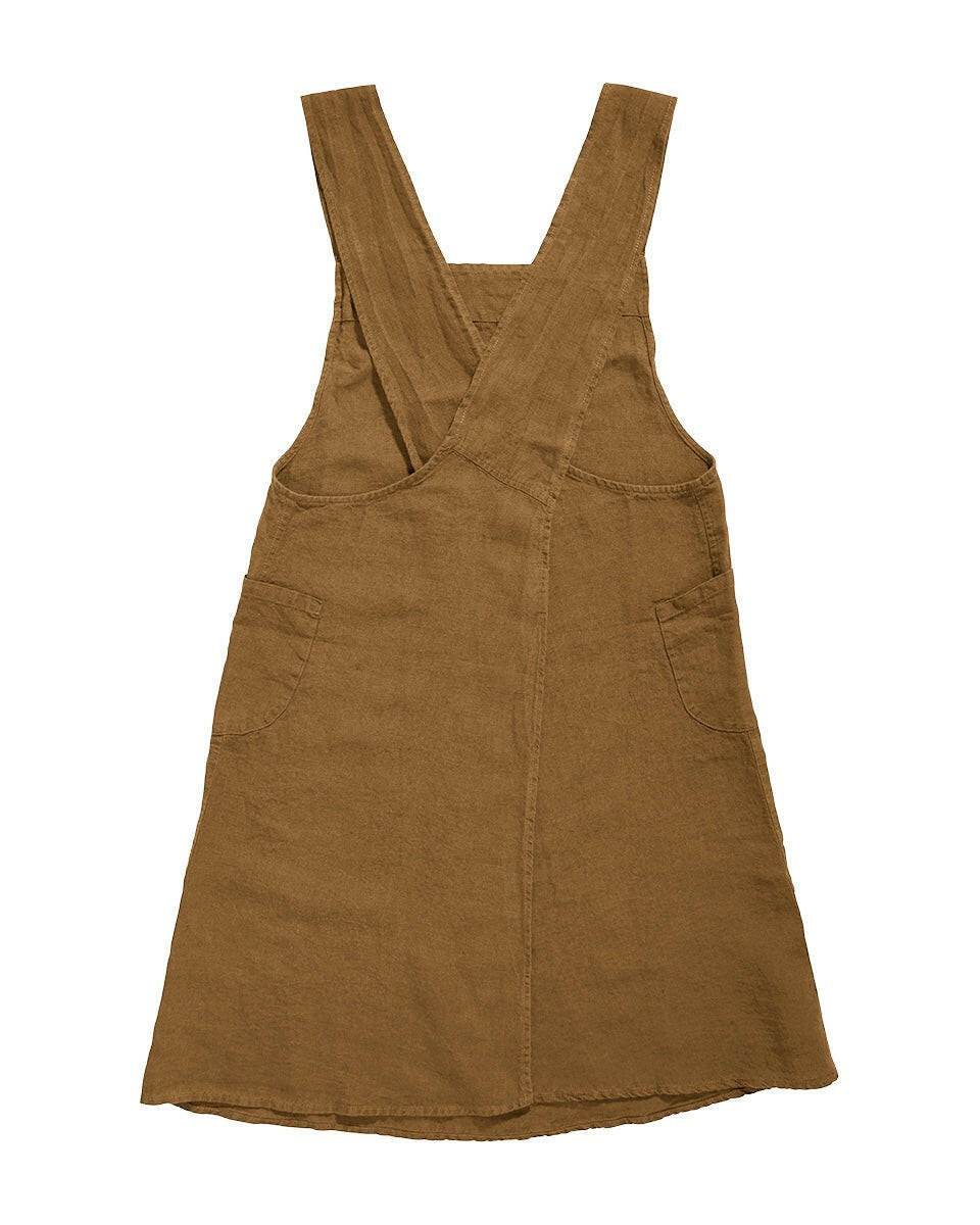 Tablier Japonais Linge Particulier, Moutard.