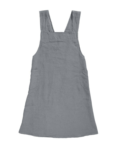 Tablier Japonais Linge Particulier Gris Bleu