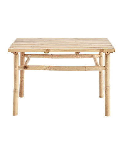 Table basse Bambou, 70x70x45cm - -Tine K Home-Halo Concept