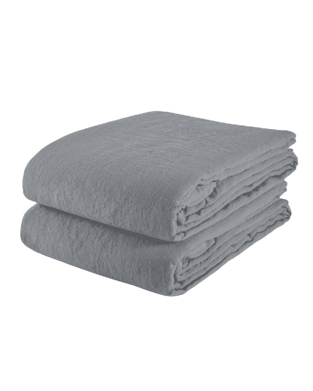Nappe Linge Particulier, Gris Bleu.