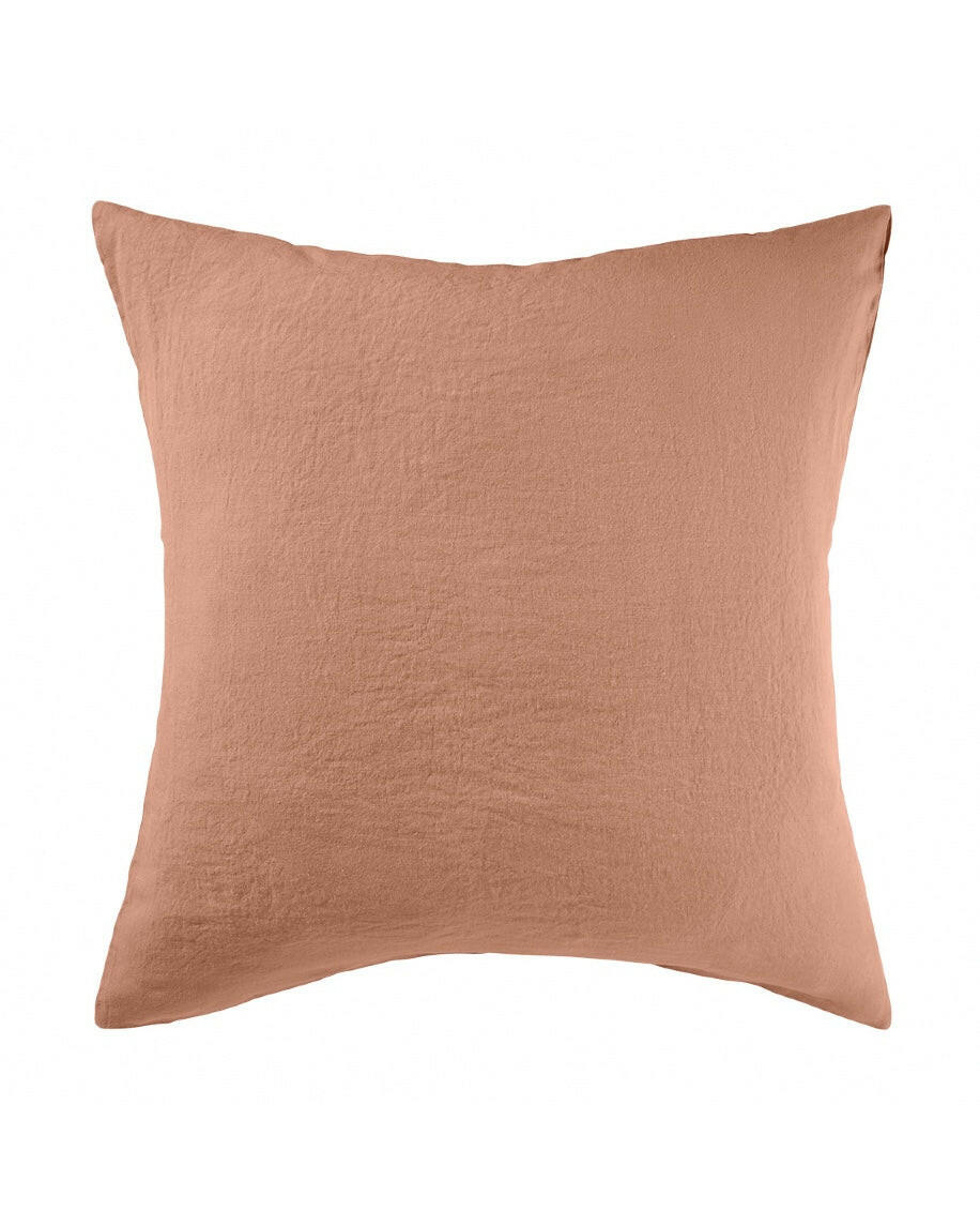 Taie d'oreiller Linge Particulier Moka
