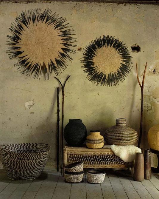 Sun Circles Noir & Naturel, Malawi.