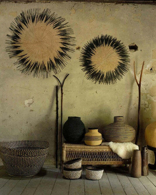 Sun Circles Noir & Naturel, Malawi.