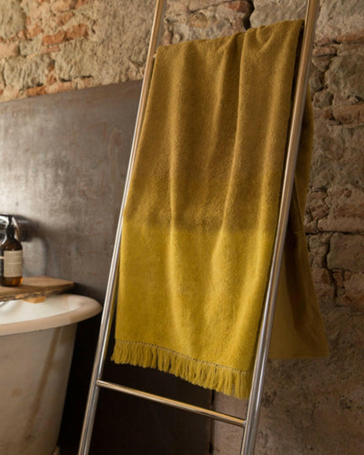 Serviette Bagni Grande, Curry/Butternut, Tie and Dye - 100x150cm