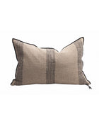 Vice Versa Cushion in Rustic Berber Canvas