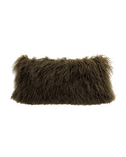 Basic Cushion in Tibetan Goatskin, Khaki
