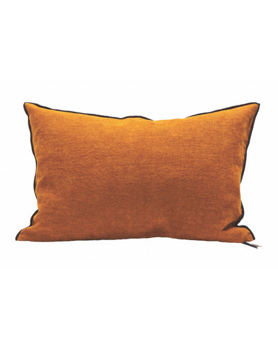 Coussin Vice Versa Chenille Soft Washed Ambre