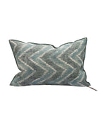 Wabi Sabi Zanzibar Linen Cushion, Forest Vibes