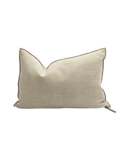 Coussin Vice Versa Chenille Vintage Ciment Maison de Vacances