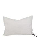 Vice Versa Jacquard Stone Washed Kilim Cushion, Blanc