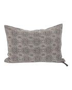 Vice Versa Jacquard Stone Washed Kilim Cushion, Écorce