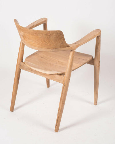 Chaise Hiroshima Naturel en teck recyclé Joe Sayegh