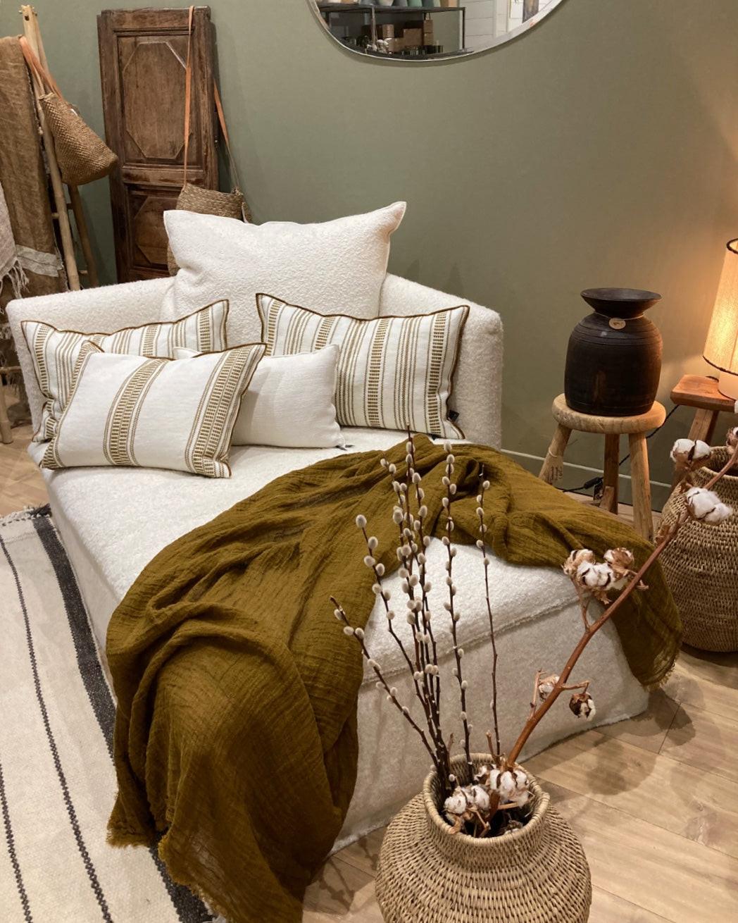 Canapé Boho Maison de Vacances