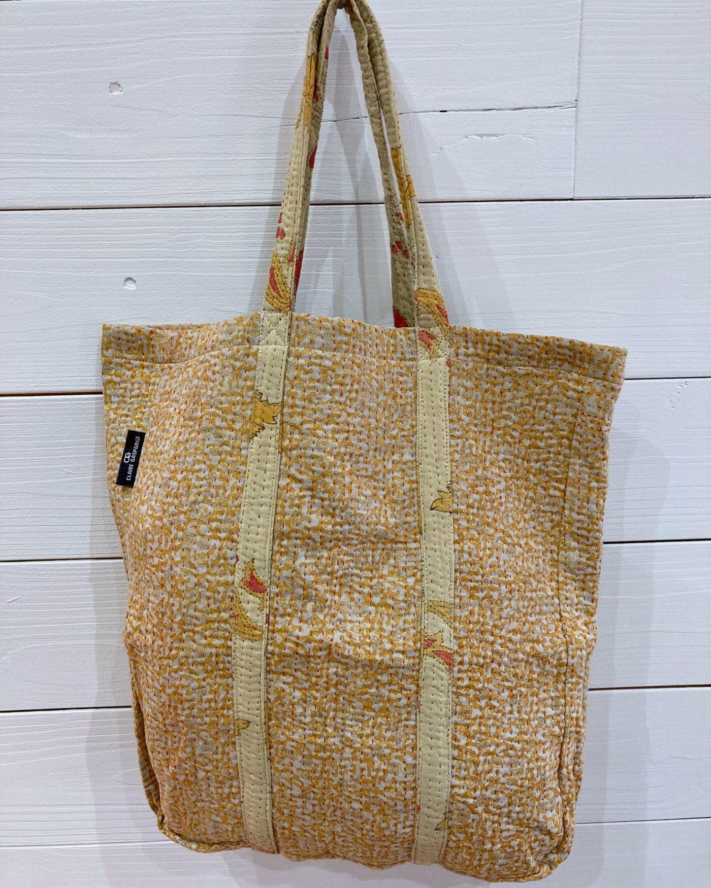 Sac Vintage Kantha Aja - -Claire Gasparini-Halo Concept