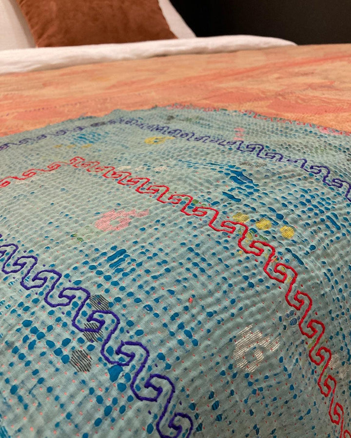 Plaid Vintage Kantha Claire Gasparini