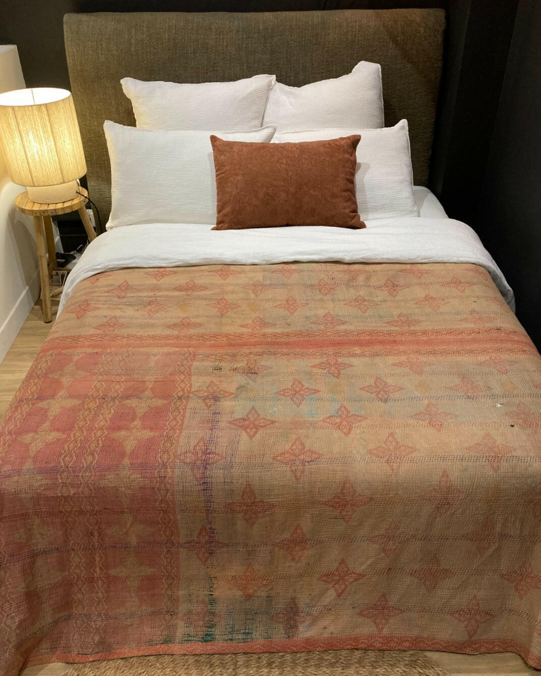 Plaid Vintage Kantha Claire Gasparini