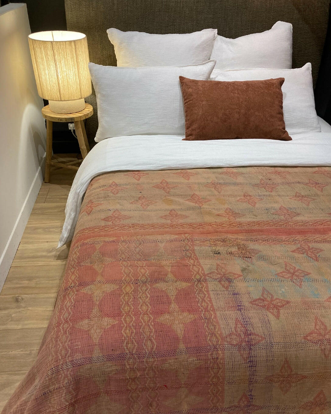 Plaid Vintage Kantha Claire Gasparini