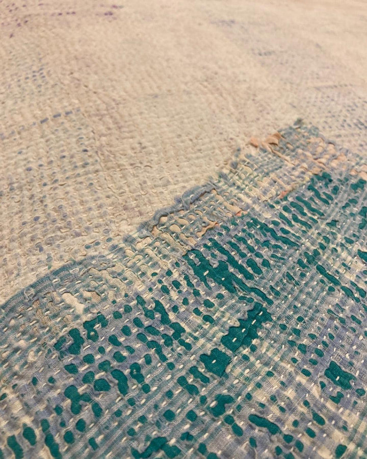 Plaid Vintage Kantha Claire Gasparini