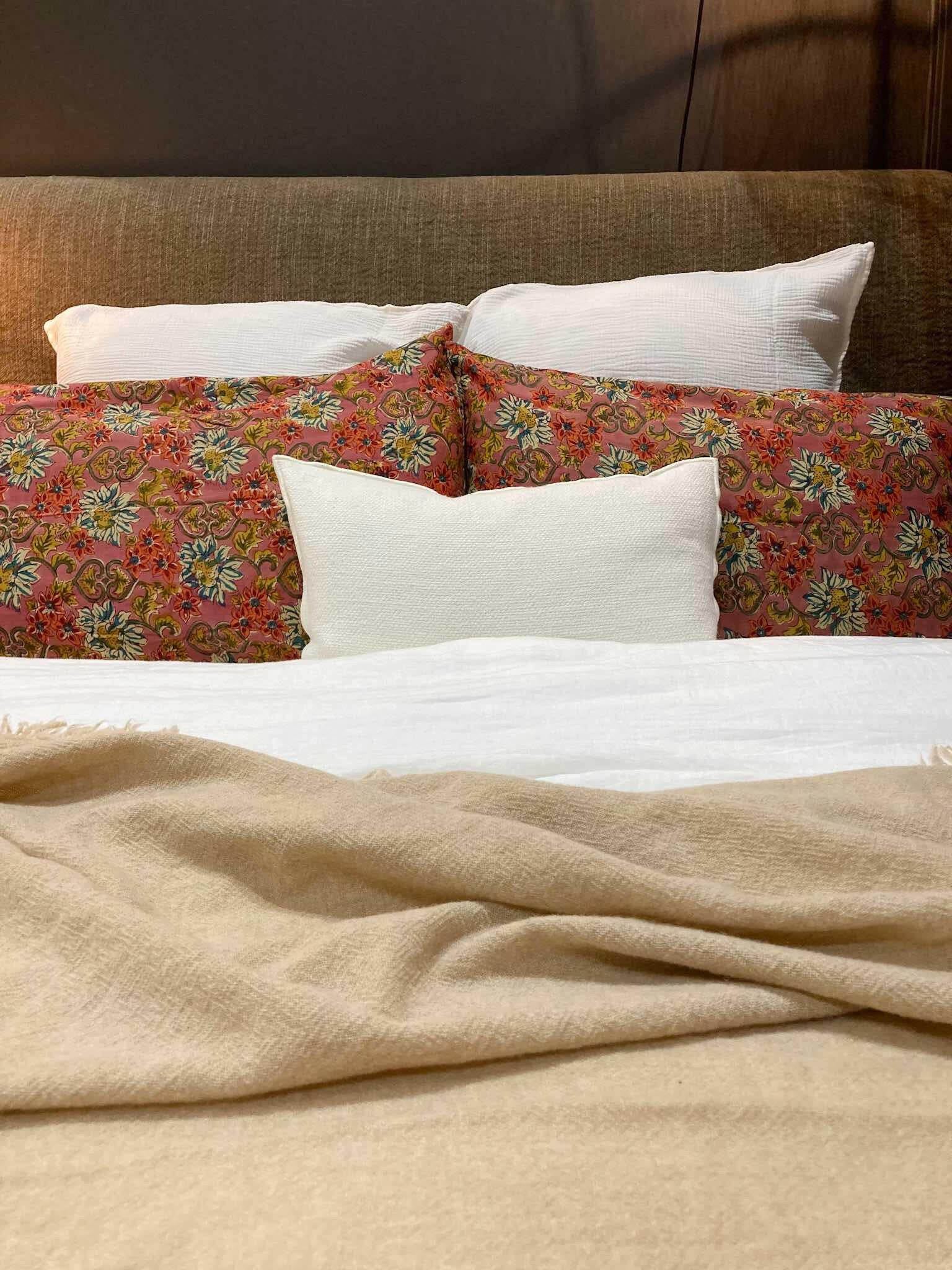 Taie d'oreiller Karan 2-pack Rose Indien Claire Gasparini