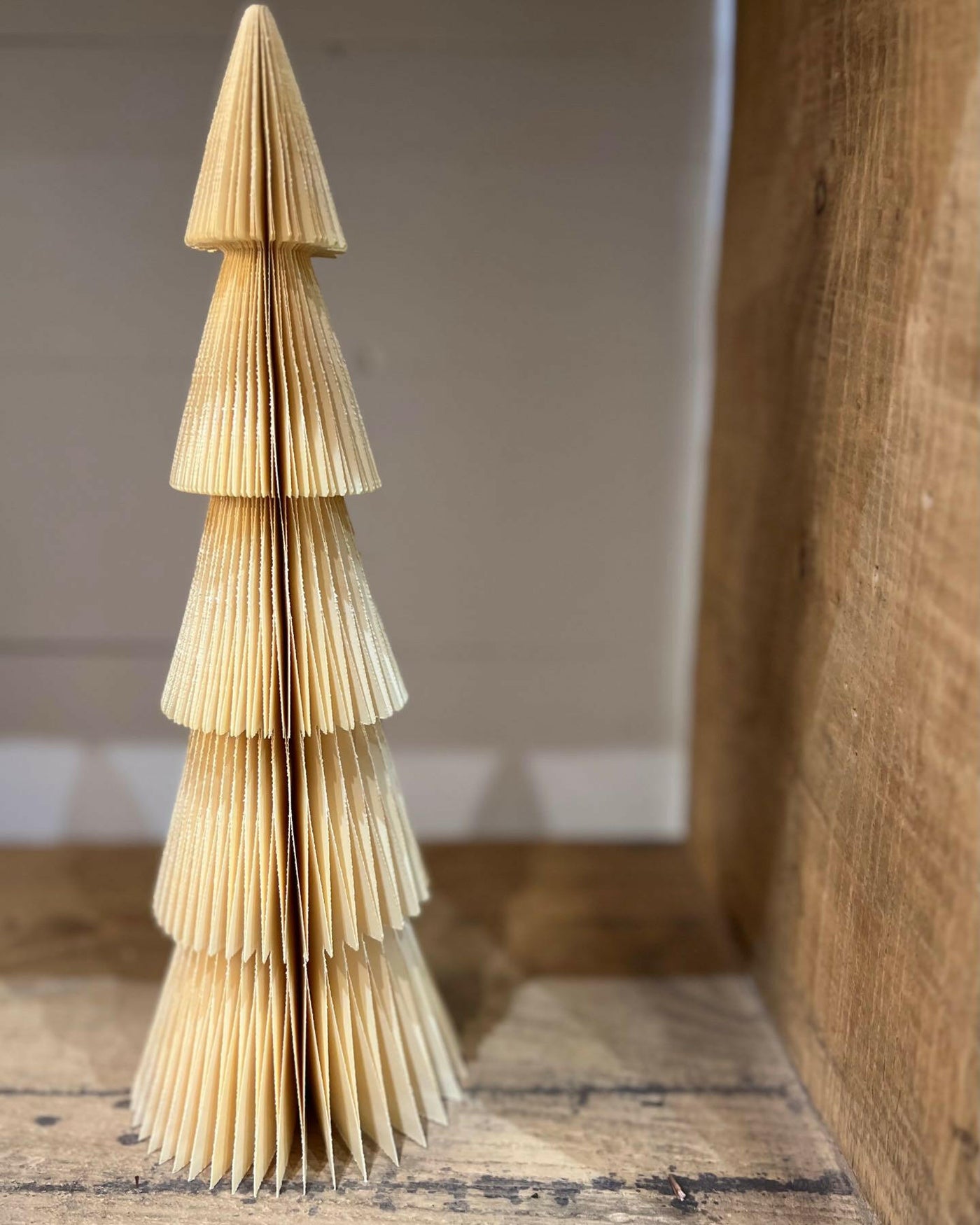 Ornement de Noël, Sapin en papier Sable