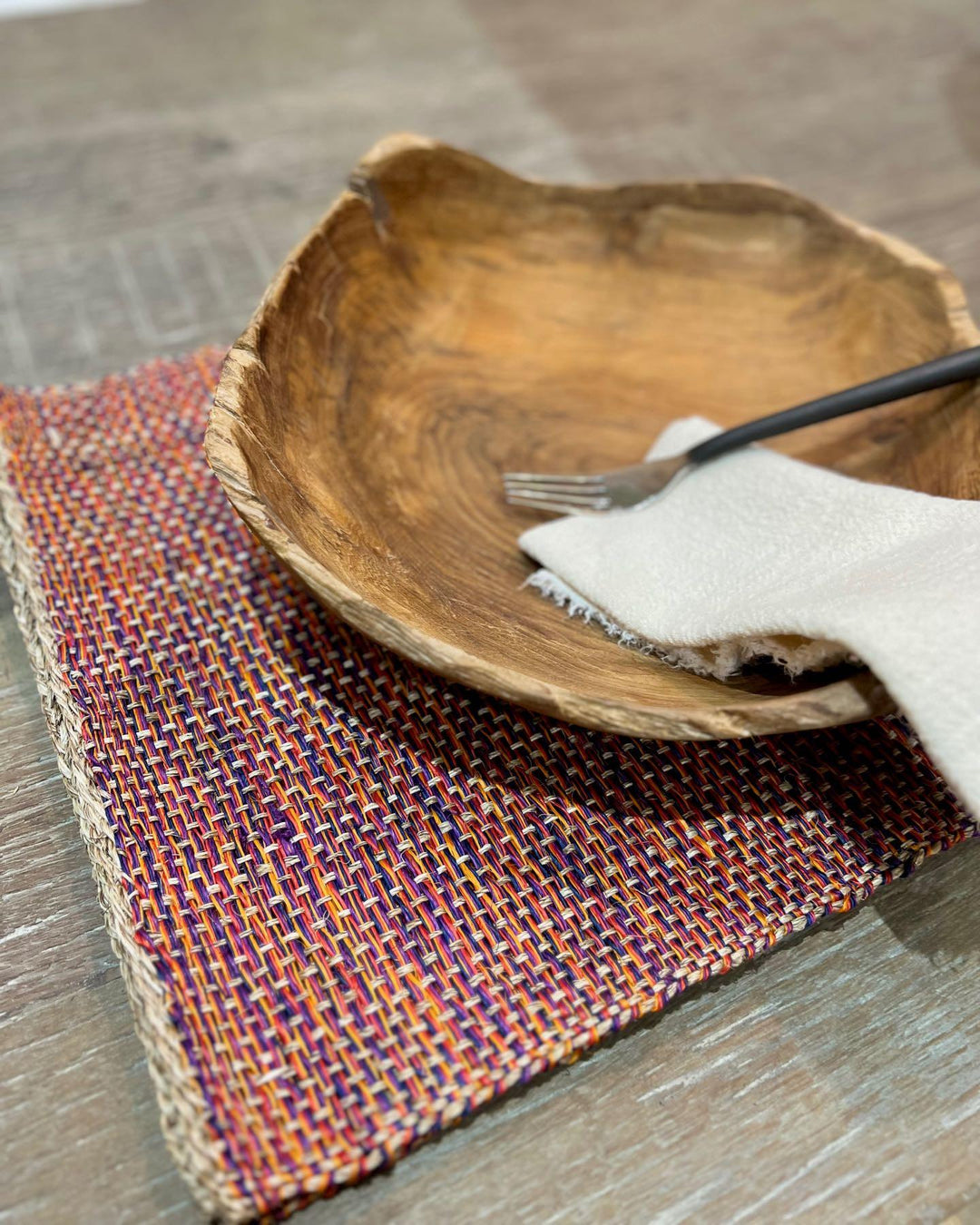 Pack de 6 Sets de Table Nelly Multicouleur.