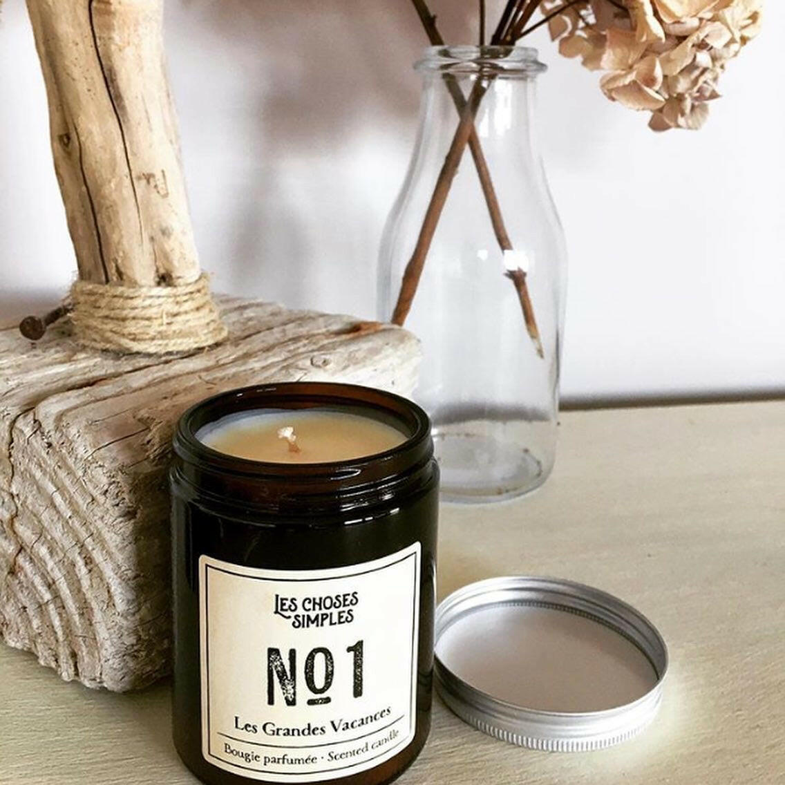 Bougie N°1, Les Grandes Vacances - -Les Choses Simples-Halo Concept