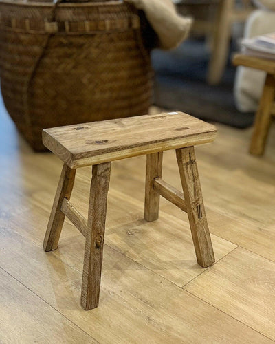 Petit tabouret vintage Snowdrops