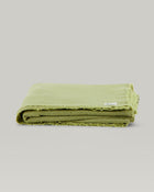 Tablecloth / Throw / Bedspread in Raw Linen, Limoncello