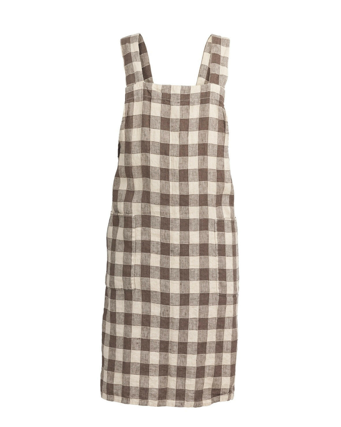 Tablier Japonais Vintage Vichy Terre