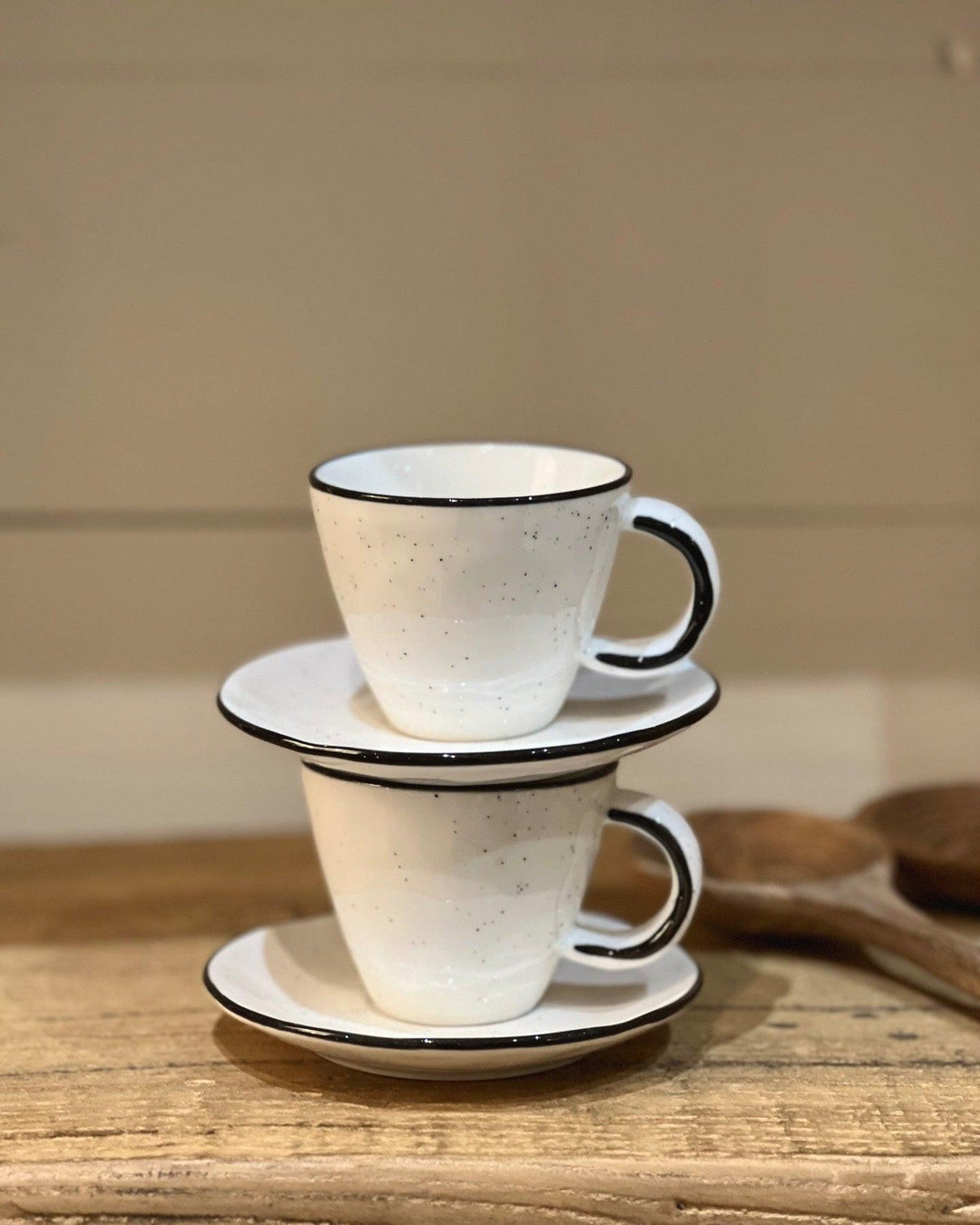 Tasse et soucoupe Basil.