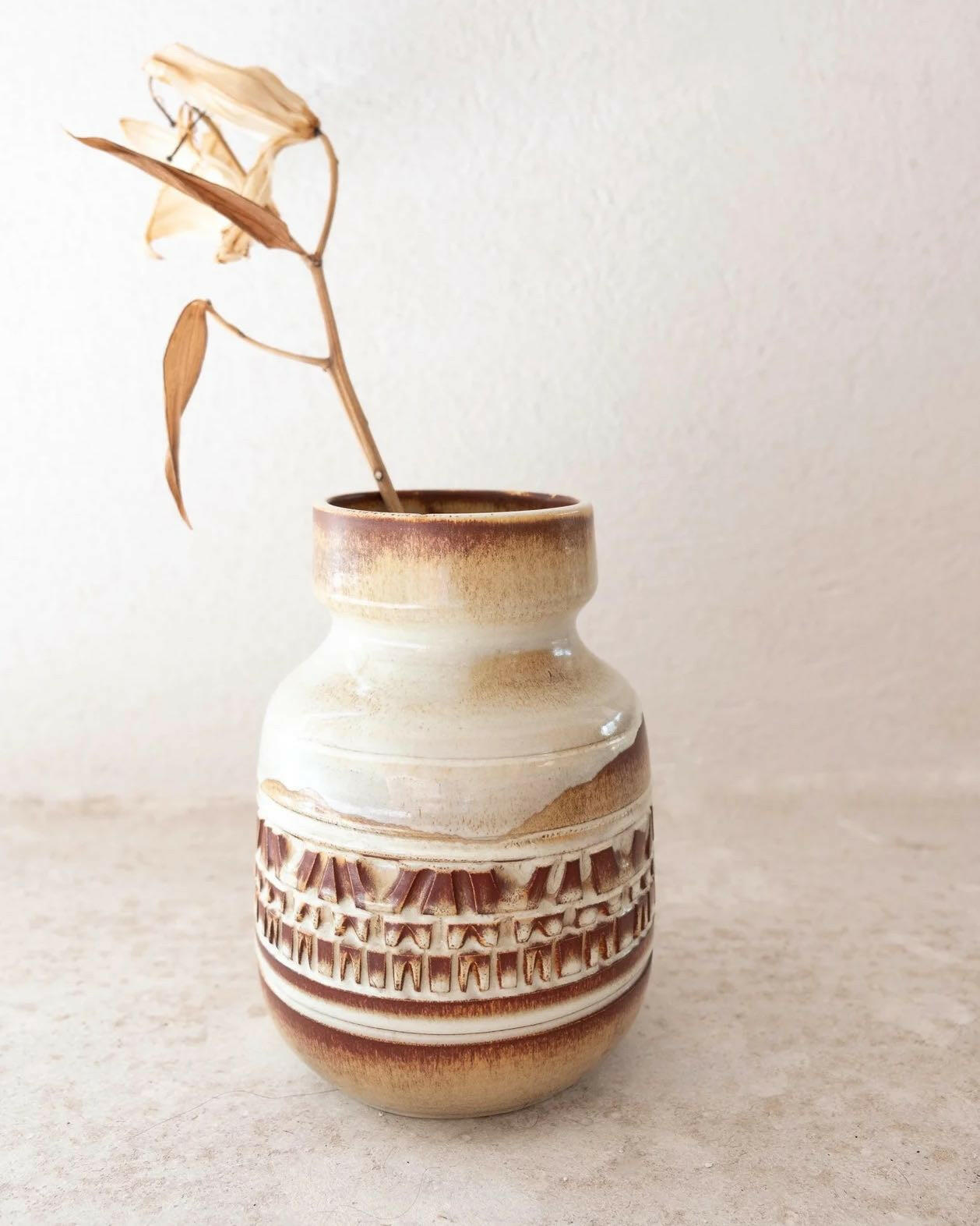 Vase vintage signé Marius Bessone