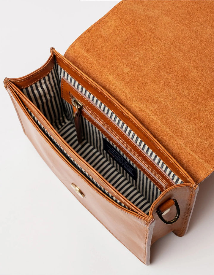 Sac Audrey Mini, Cognac.