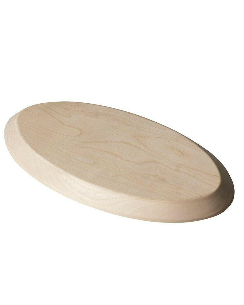 Assiette en bois bouleau - -MENT-Halo Concept