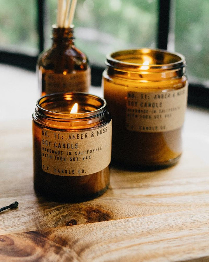 Bougie No. 11 Amber & Moss 200ml.
