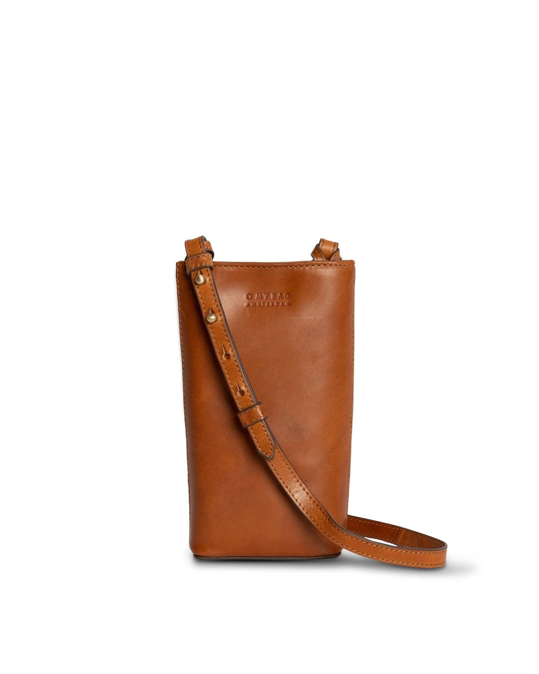 Etui de téléphone Charlie, Cognac.