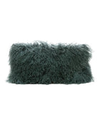 Basic Tibetan Goatskin Cushion, Forest