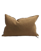 Vice Versa Cushion in Formentera Canvas, Cappuccino