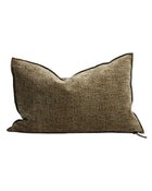 Vice Versa Jacquard Stone-Washed Kilim Cushion, Bronze