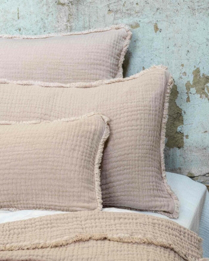 Coussin en gaze de coton, Nude