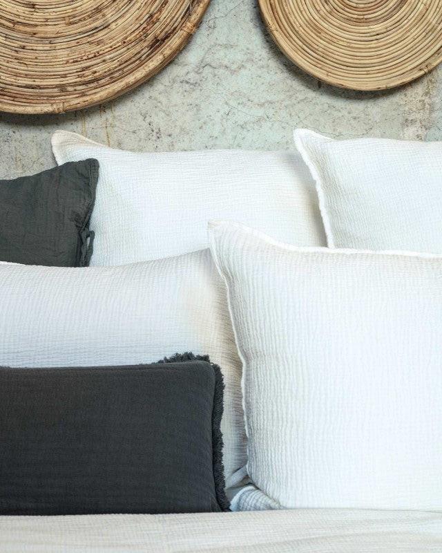 Housse de couette gaze de coton milk Maison d'été