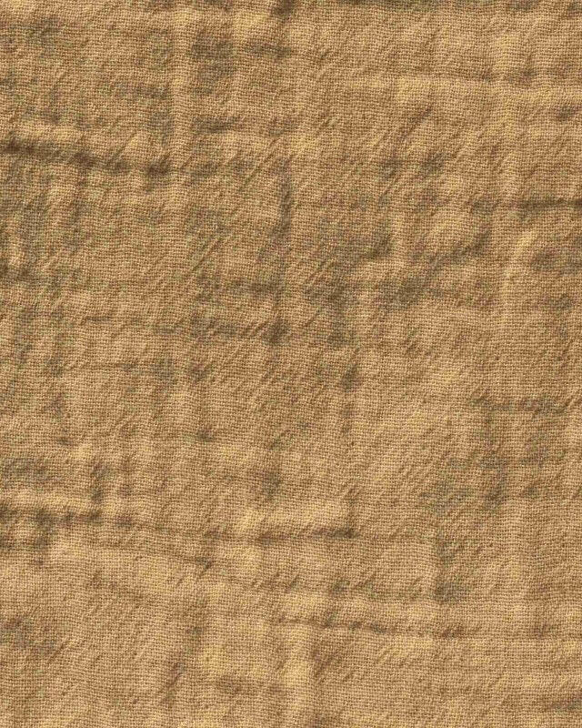 Taie d'oreiller gaze de coton light Camel Maison d'été 
