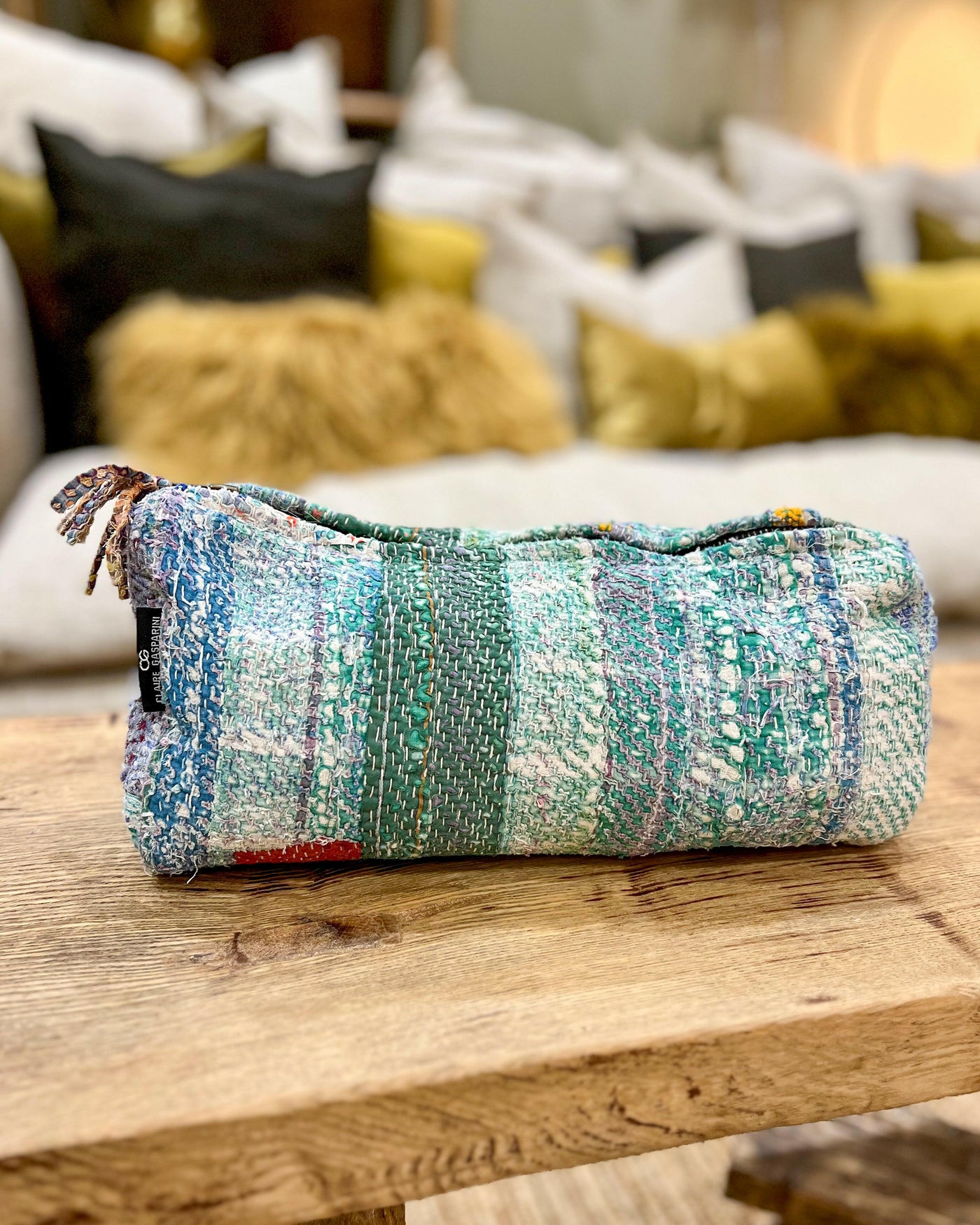 Clutch ALPA N°12, Vintage Kantha