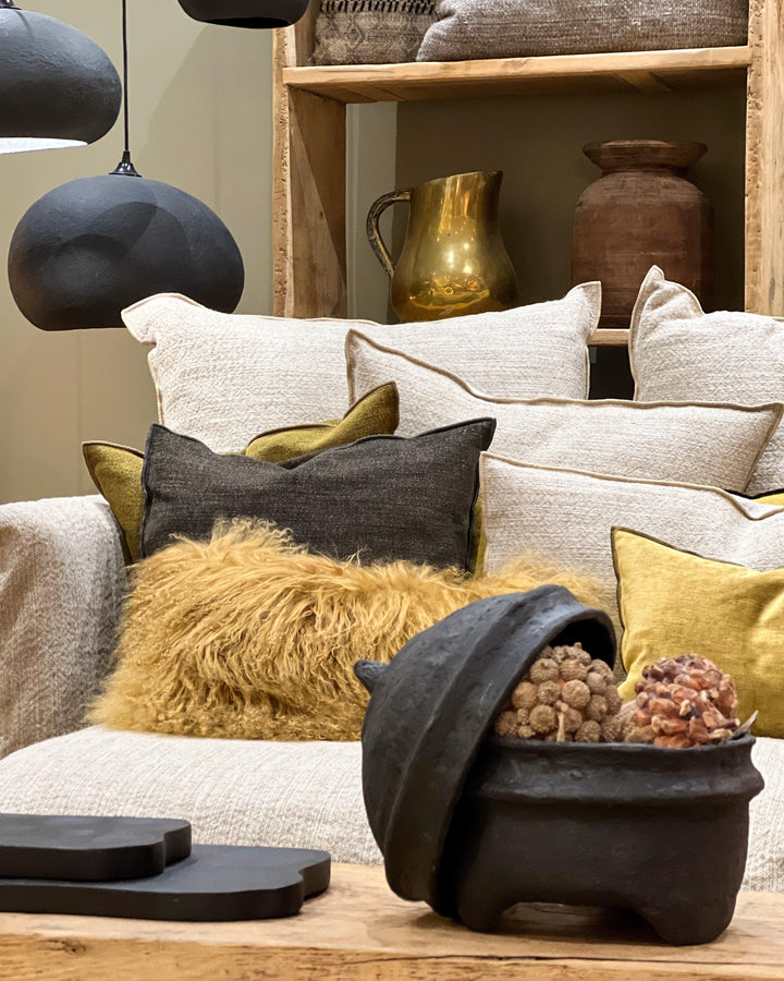 Canapé Boho Combo Playground en toile Nomade Naturel.