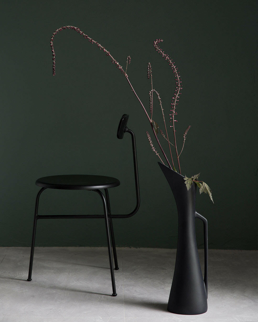 Vase Stolt avec poignée - -MENT-Halo Concept