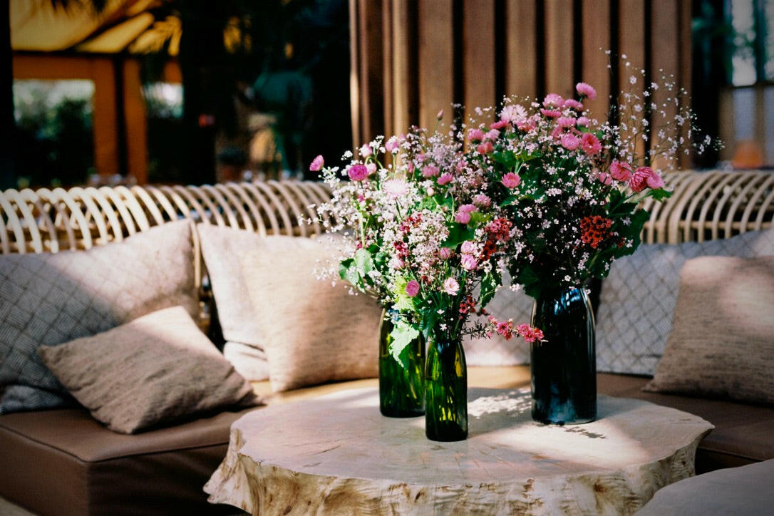 Vase Fillette Rire - -Q de Bouteilles-Halo Concept