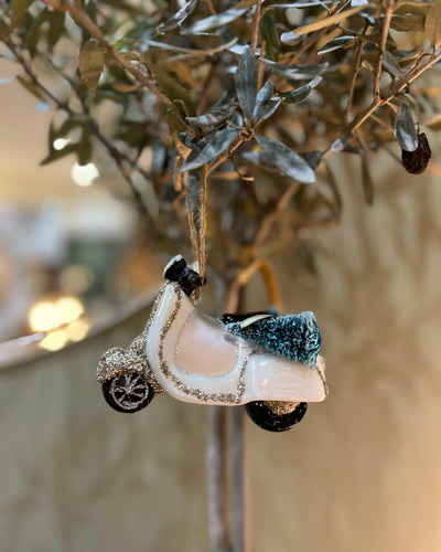 Décoration de Noël Moto